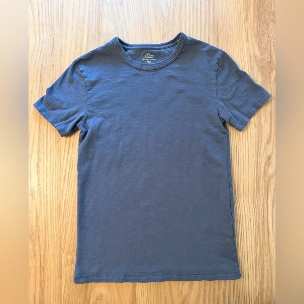 J. Crew Men's Crewneck T-Shirt - Slate Blue